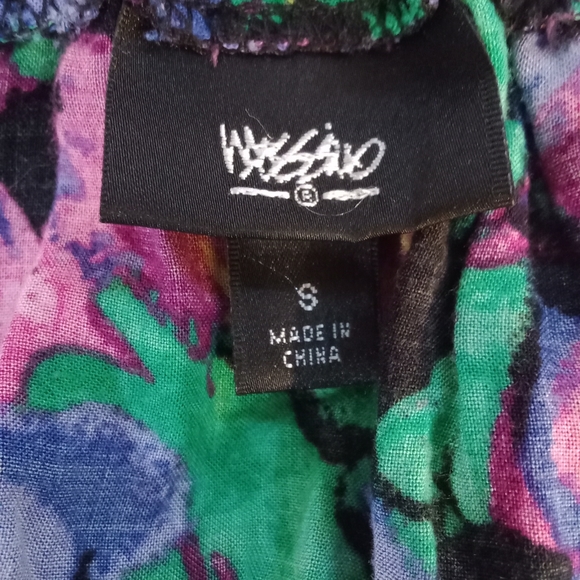 Massimo colorful floral pattern skirt with stretchy waist size small - Picture 5 of 6